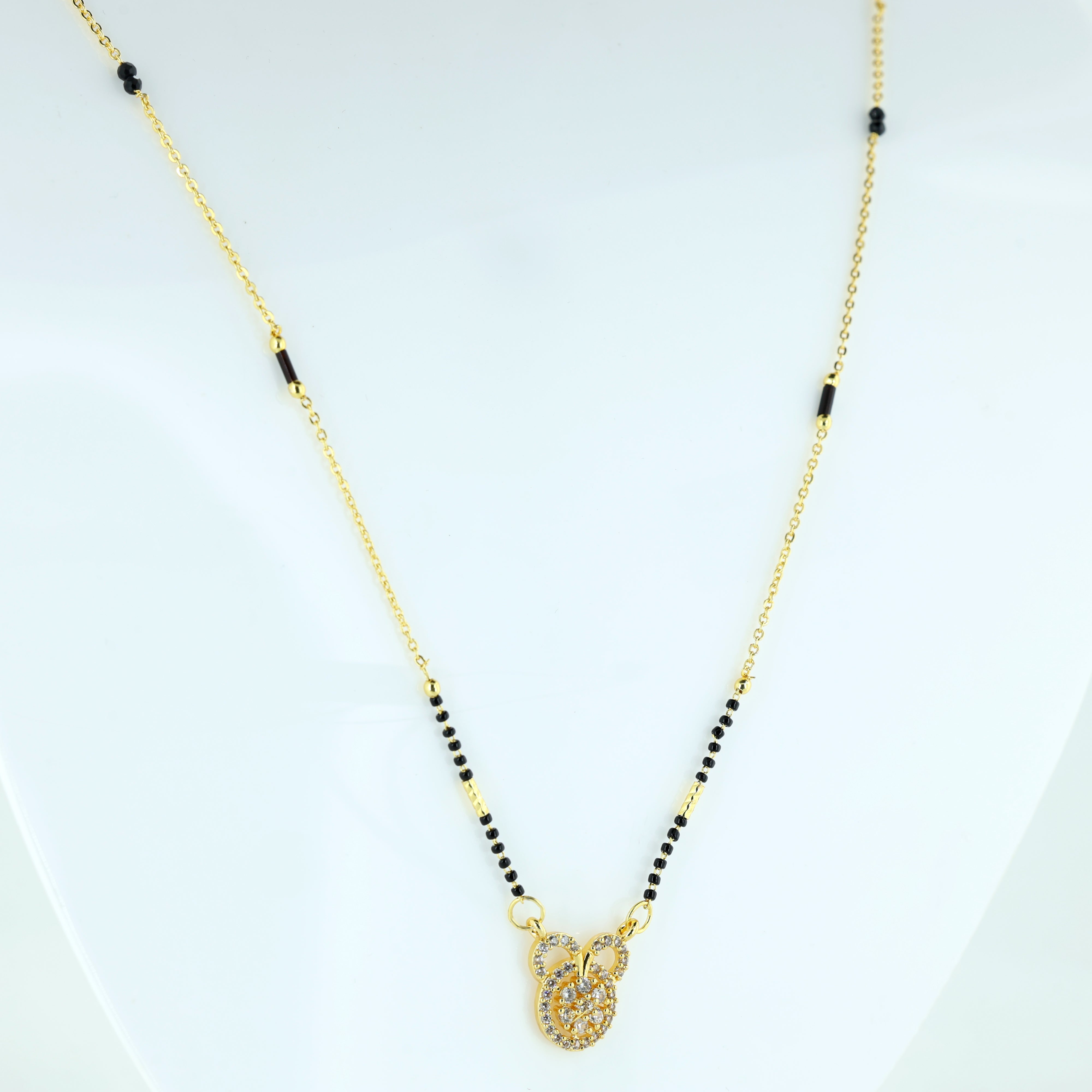 Sparkling Floral Mangalsutra