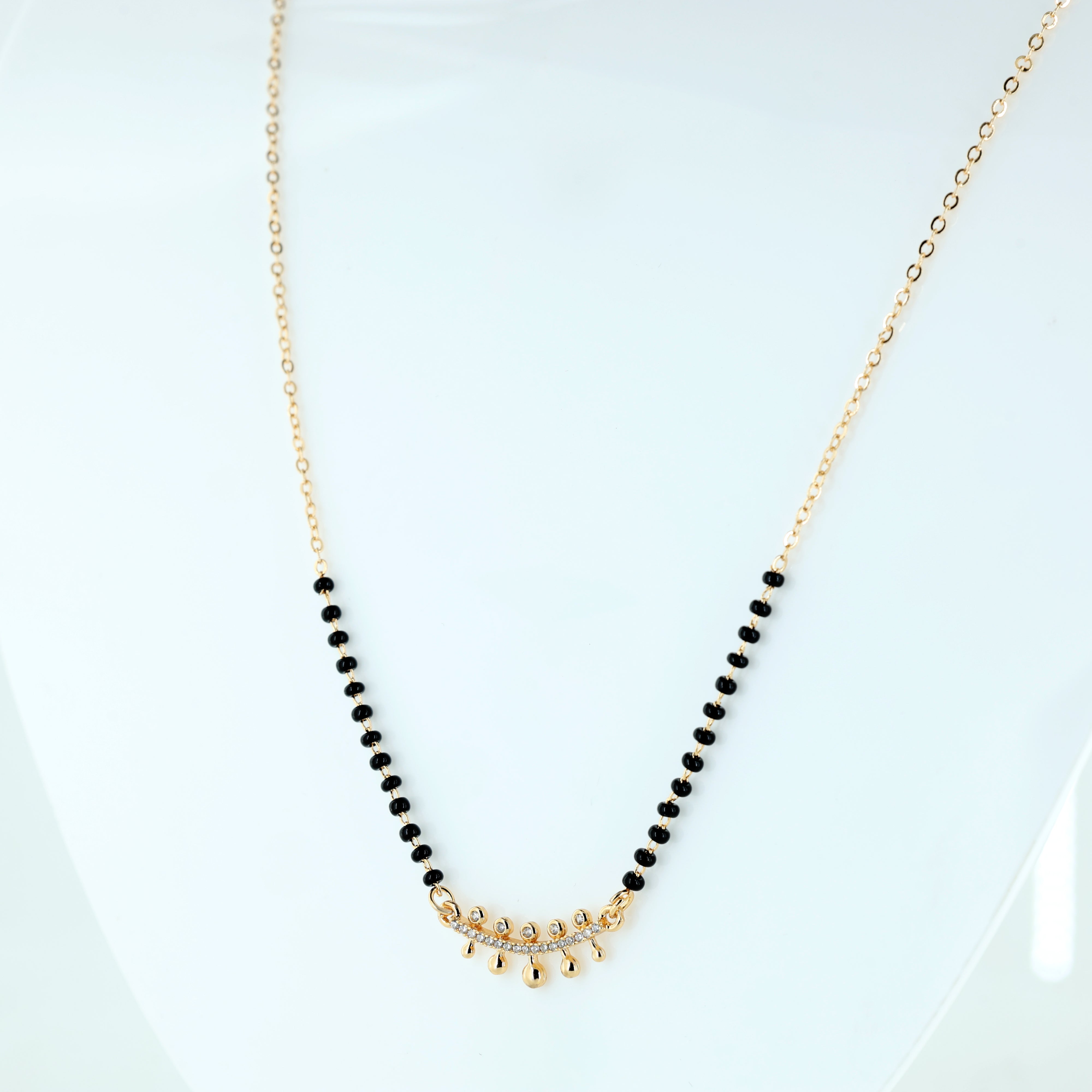 Delicate Arc-Drop Mangalsutra