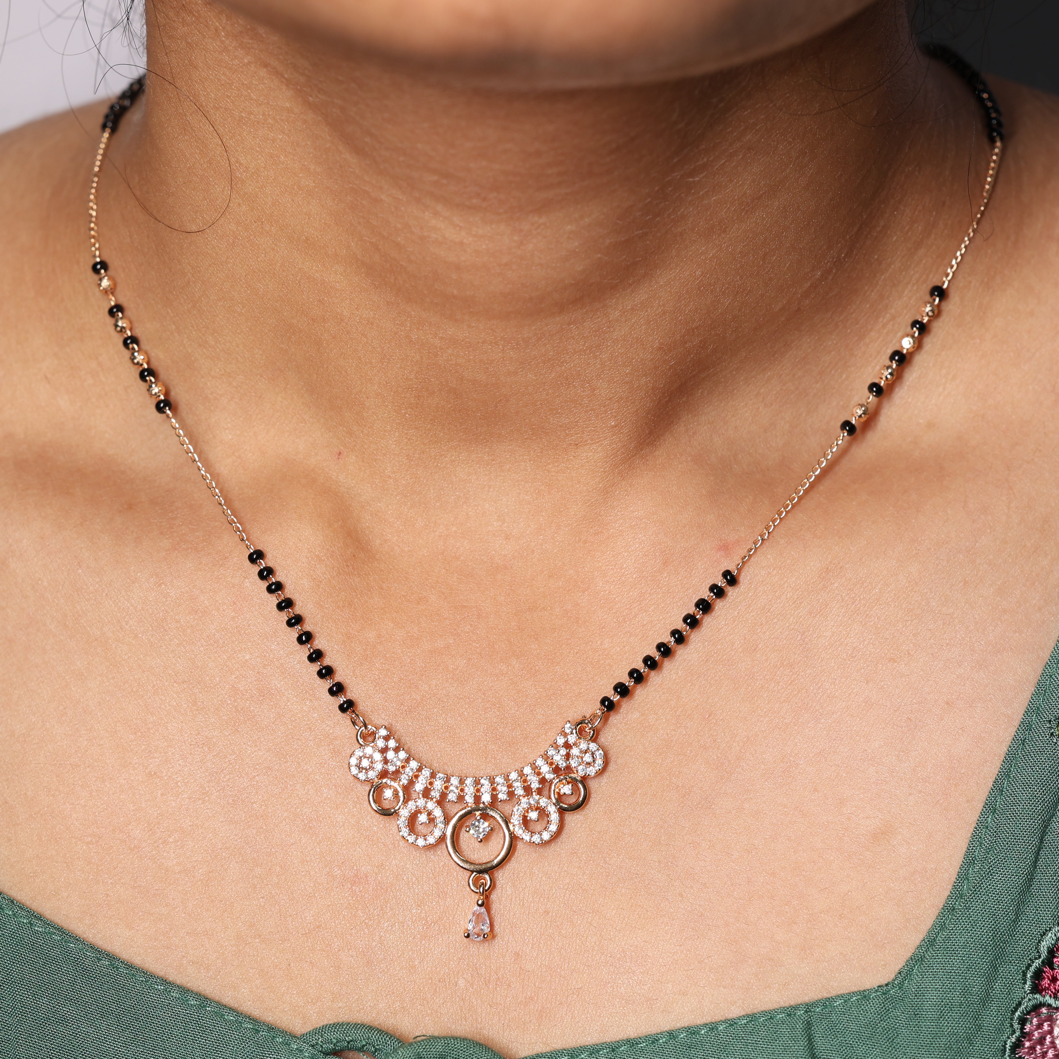 Regal Chandelier Drop Mangalsutra