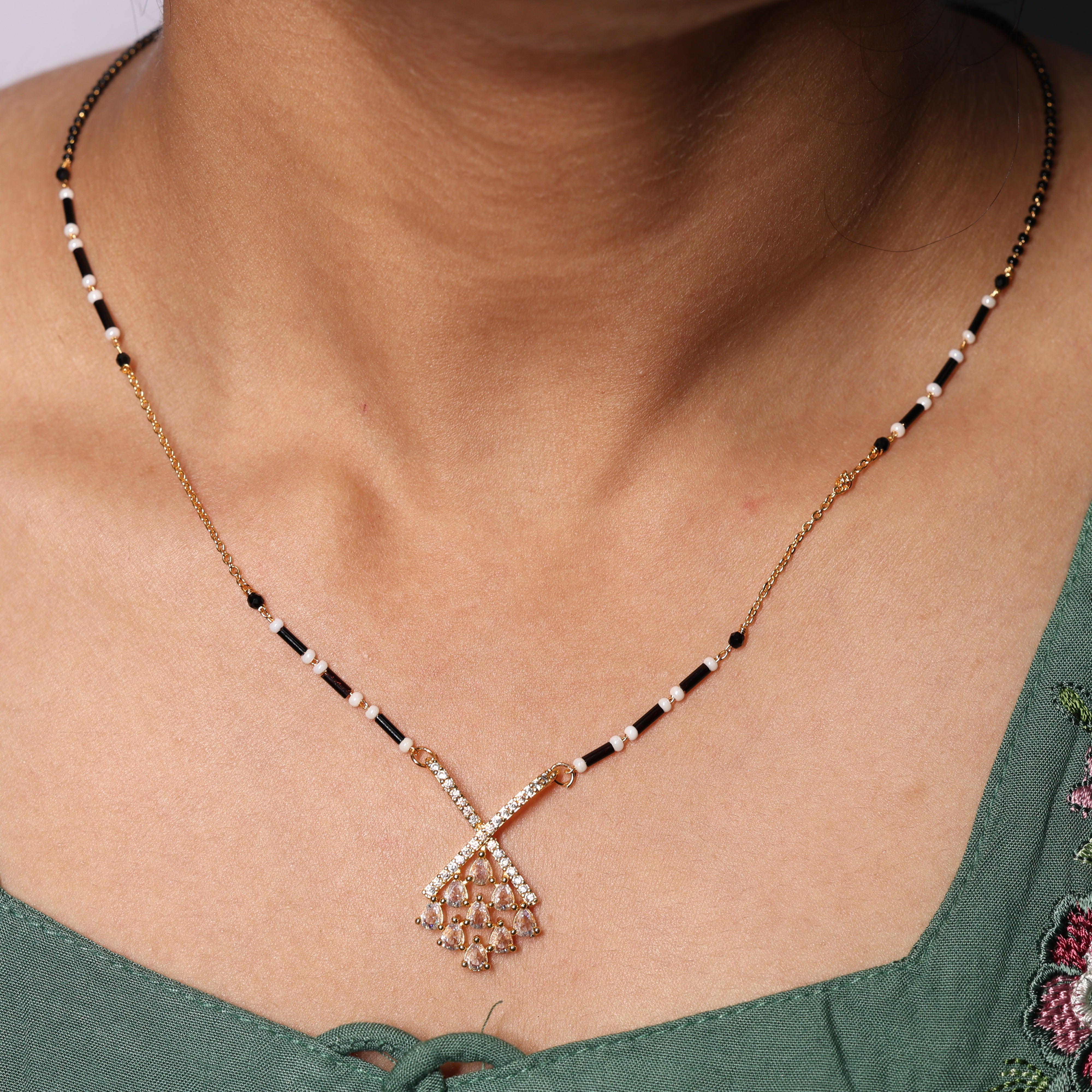 The Majestic Lattice Mangalsutra