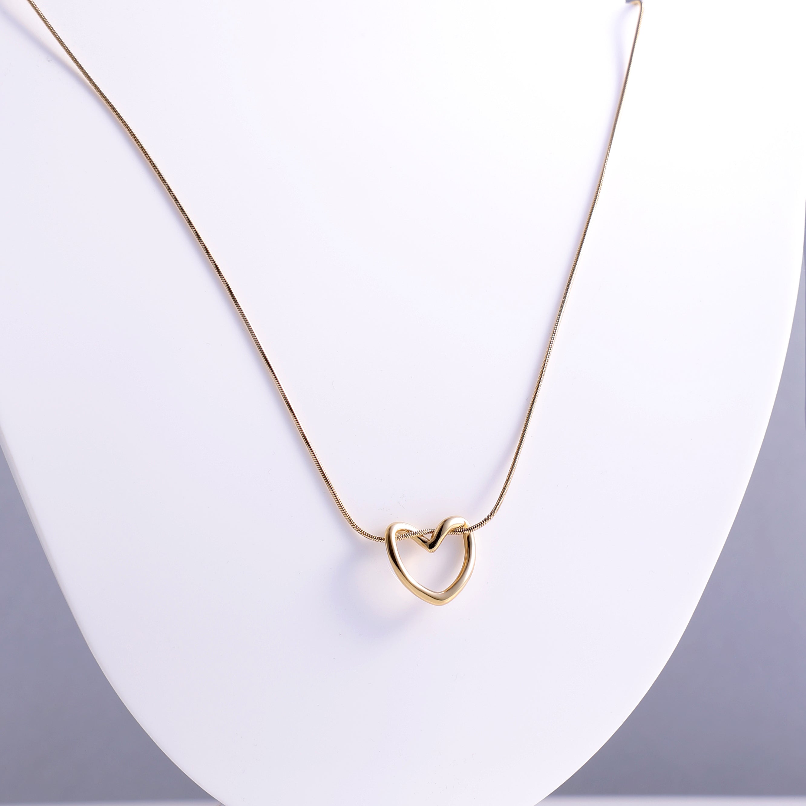 Eternal Loop Heart Necklace
