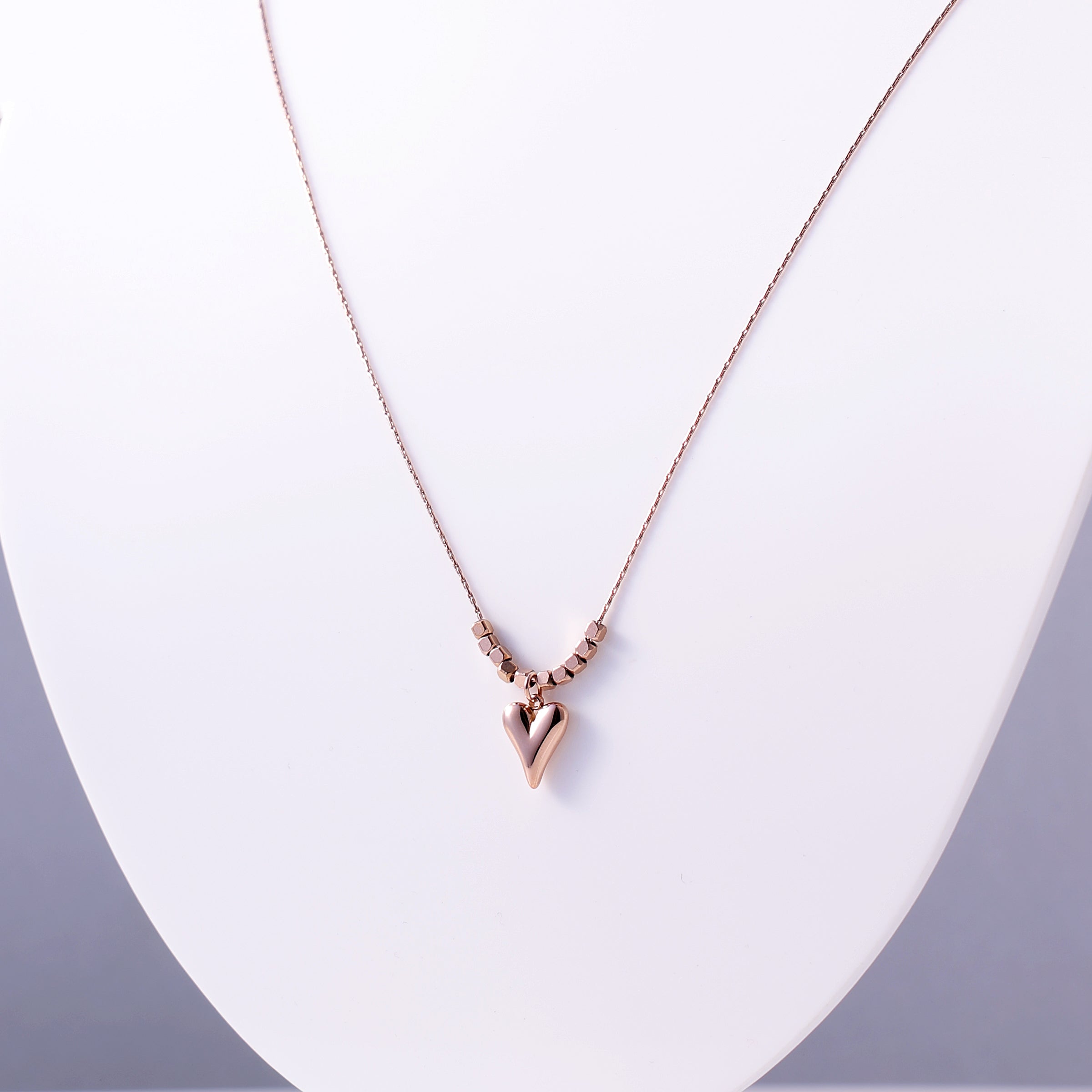 The Puffed Heart Necklace