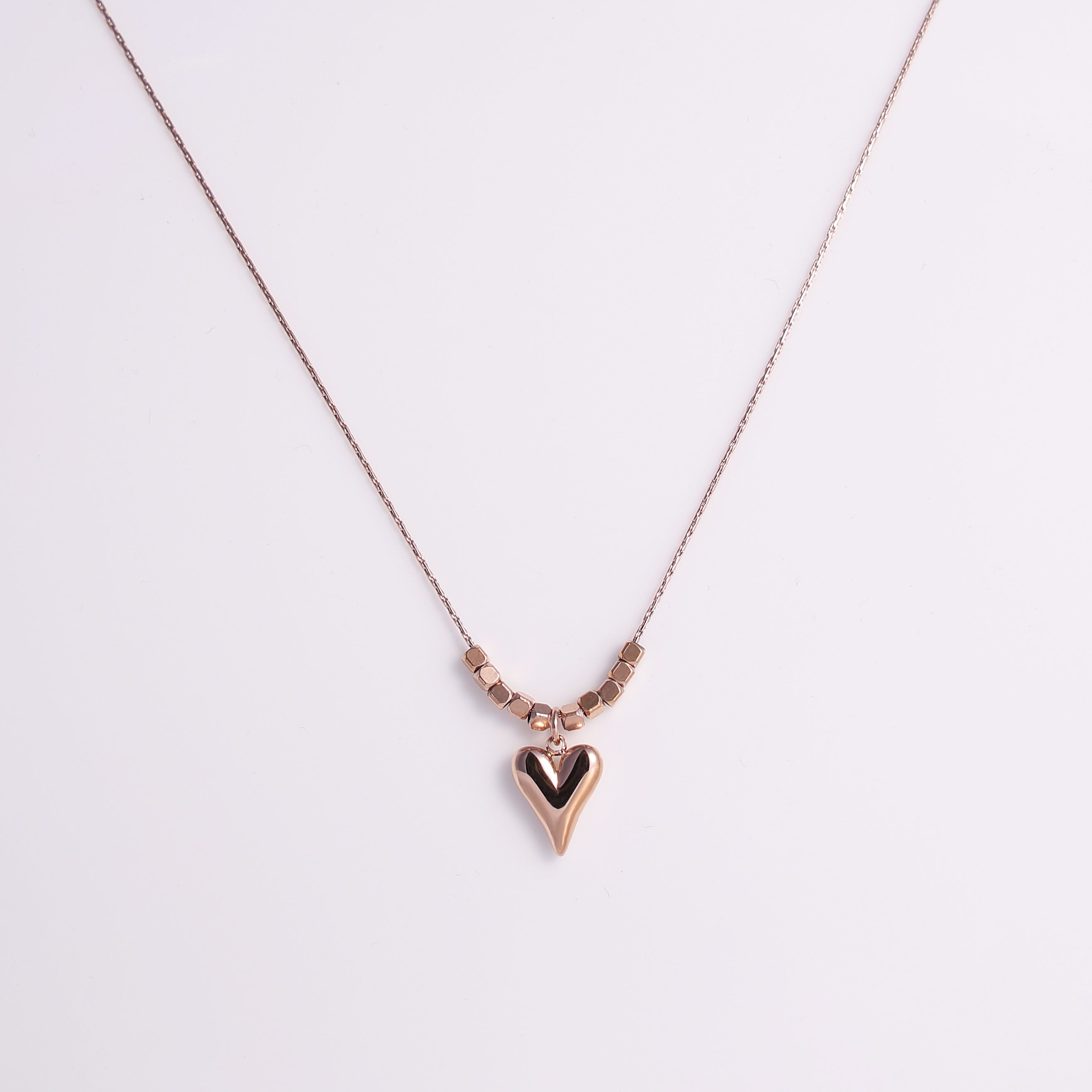 The Puffed Heart Necklace