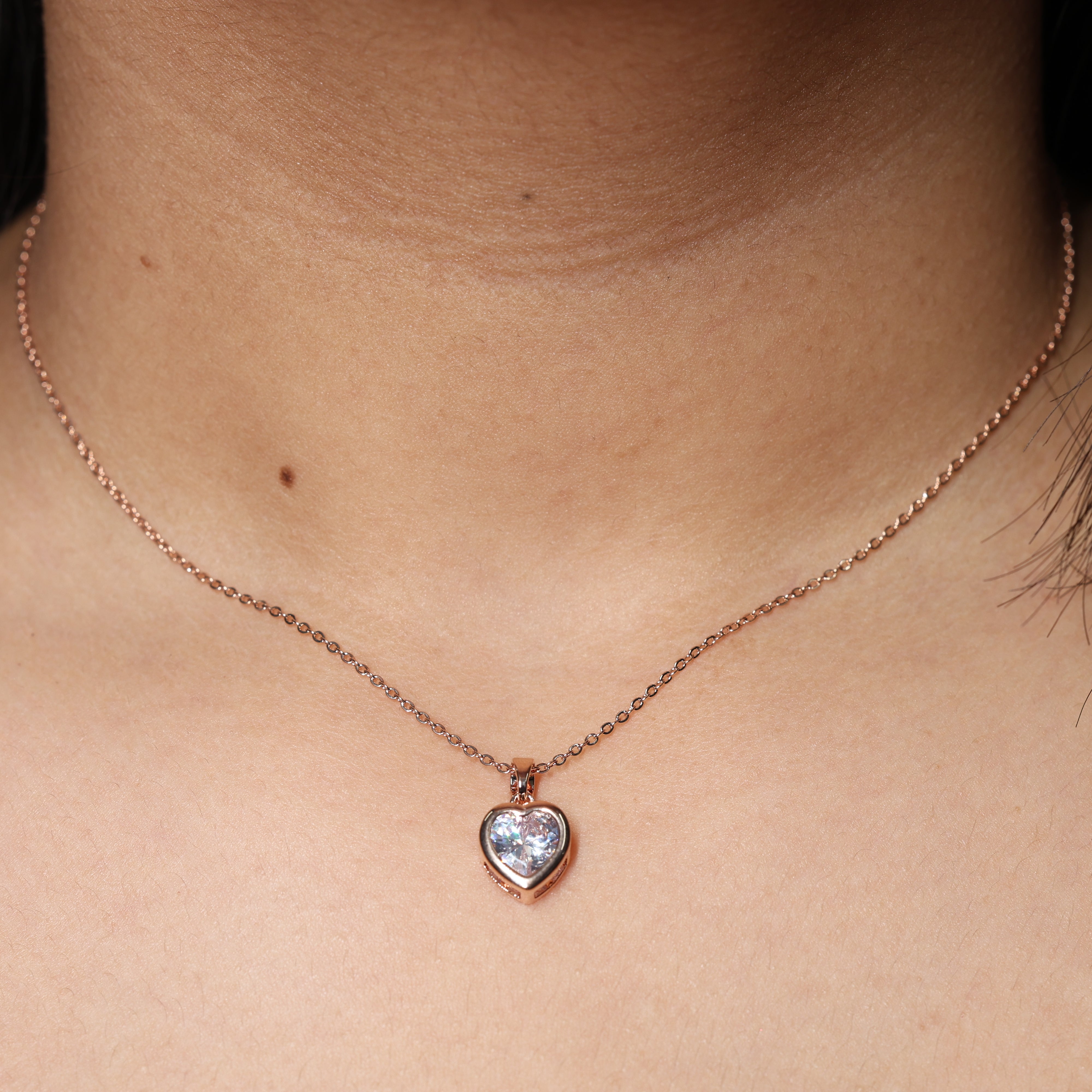 Everlasting Love Heart Pendant Necklace For Women