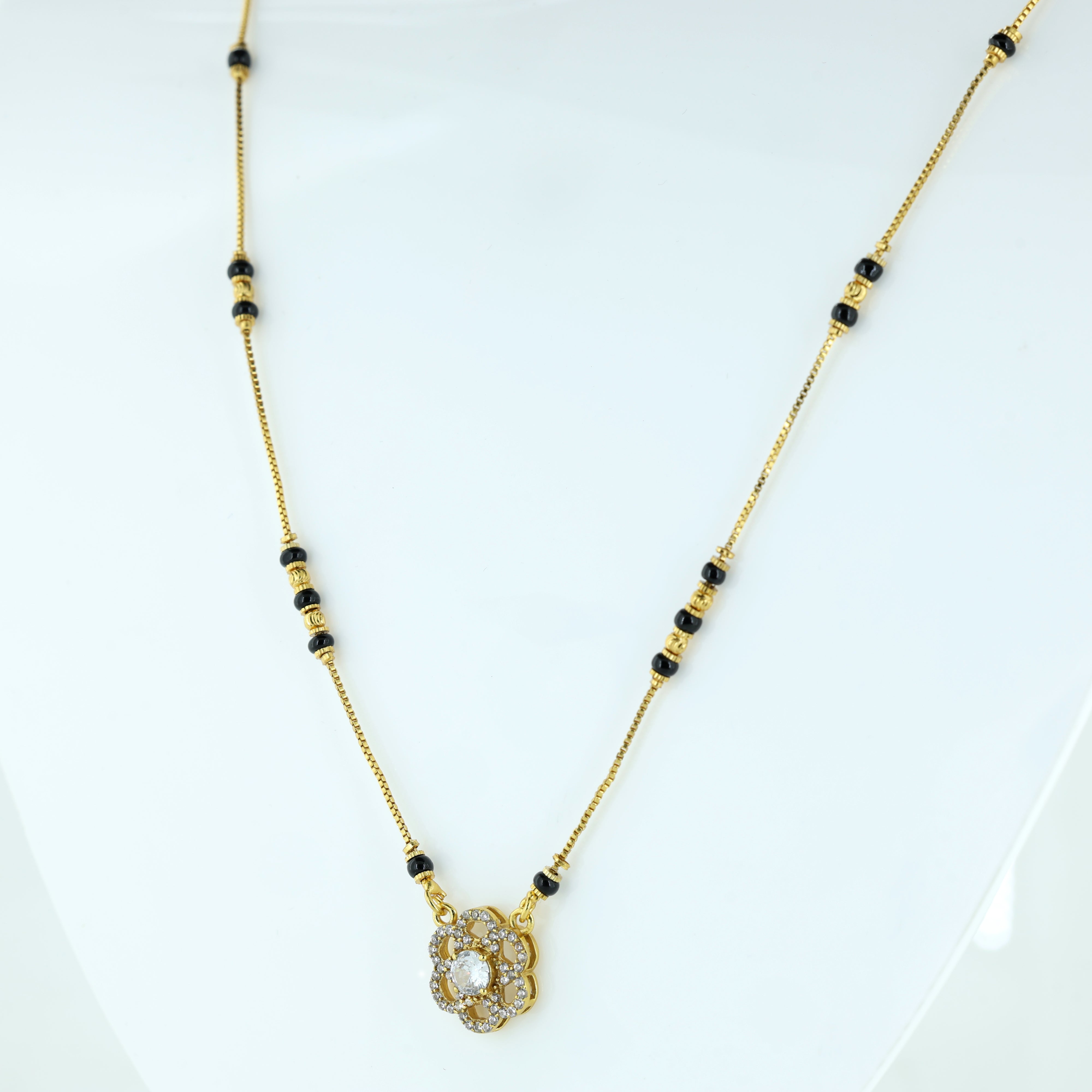 Floral Halo Mangalsutra