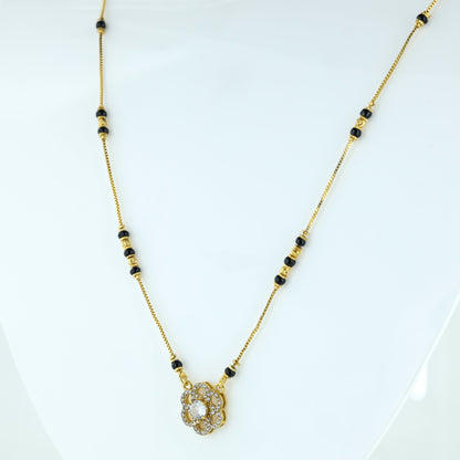 Floral Halo Mangalsutra