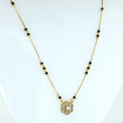 Floral Halo Mangalsutra