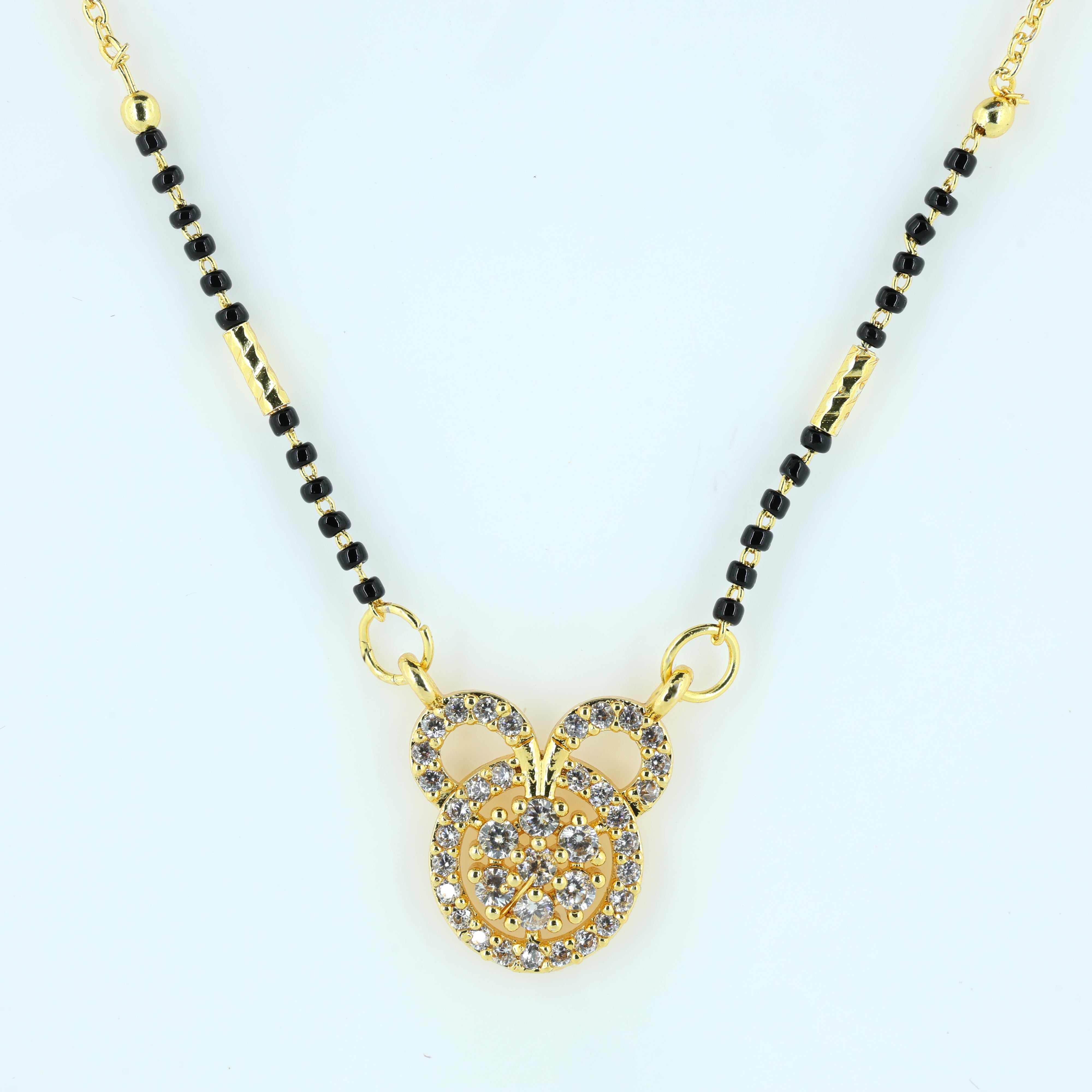 Sparkling Floral Mangalsutra