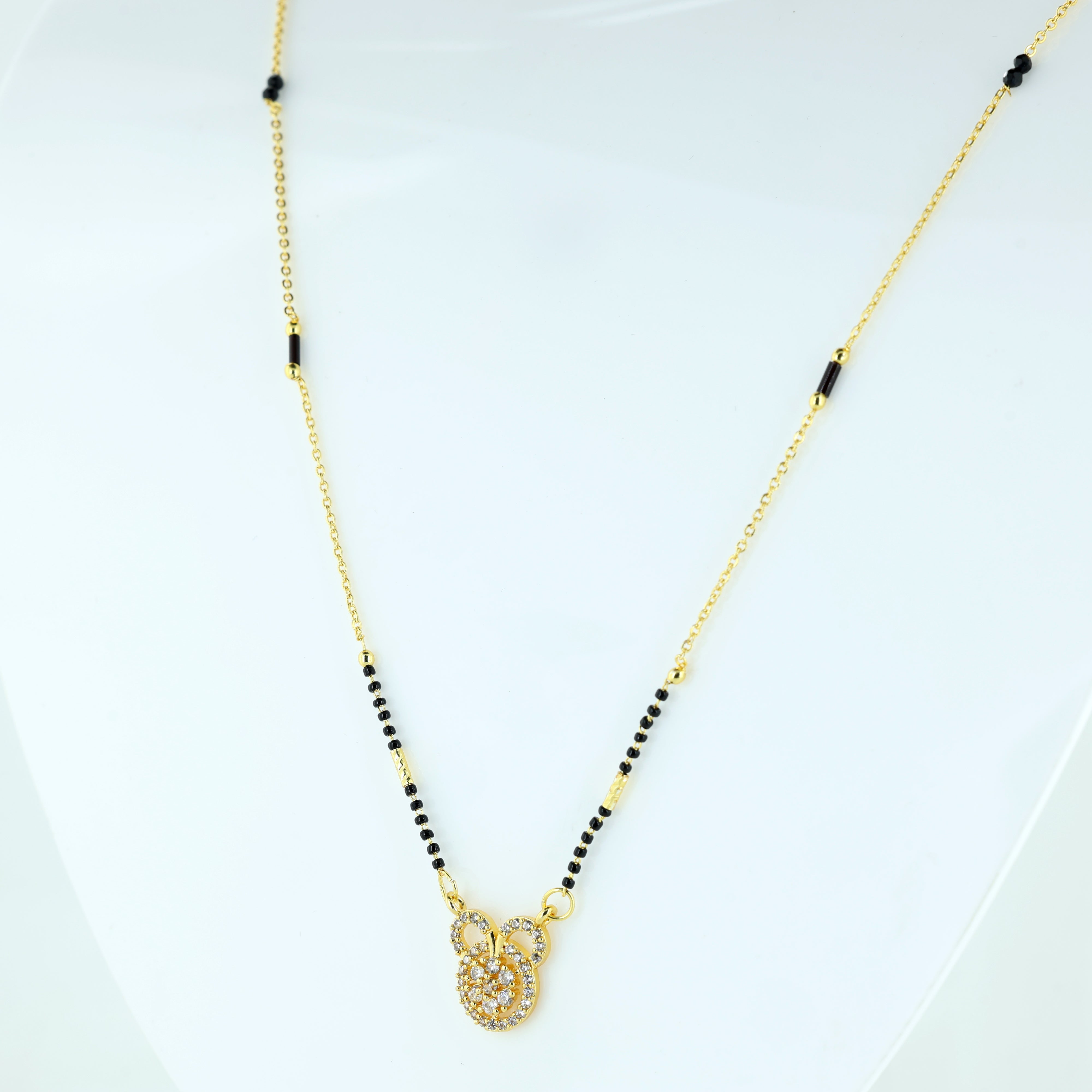 Sparkling Floral Mangalsutra