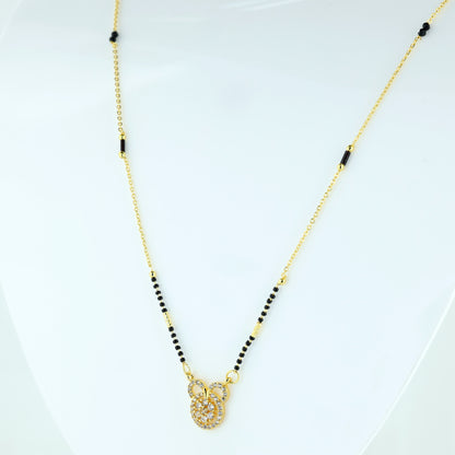 Sparkling Floral Mangalsutra