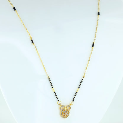 Sparkling Floral Mangalsutra