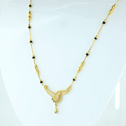 Floral Crest Mangalsutra