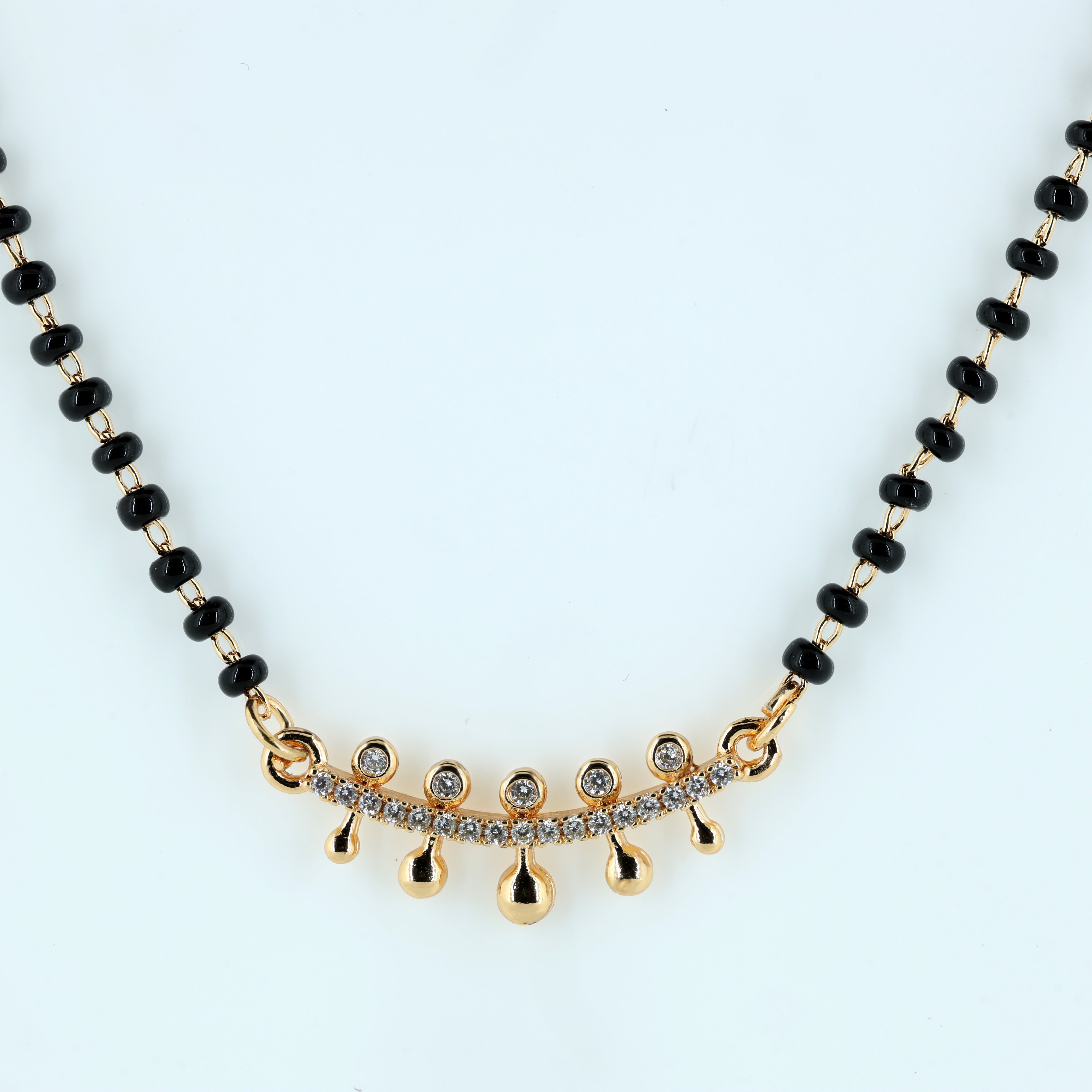 Delicate Arc-Drop Mangalsutra