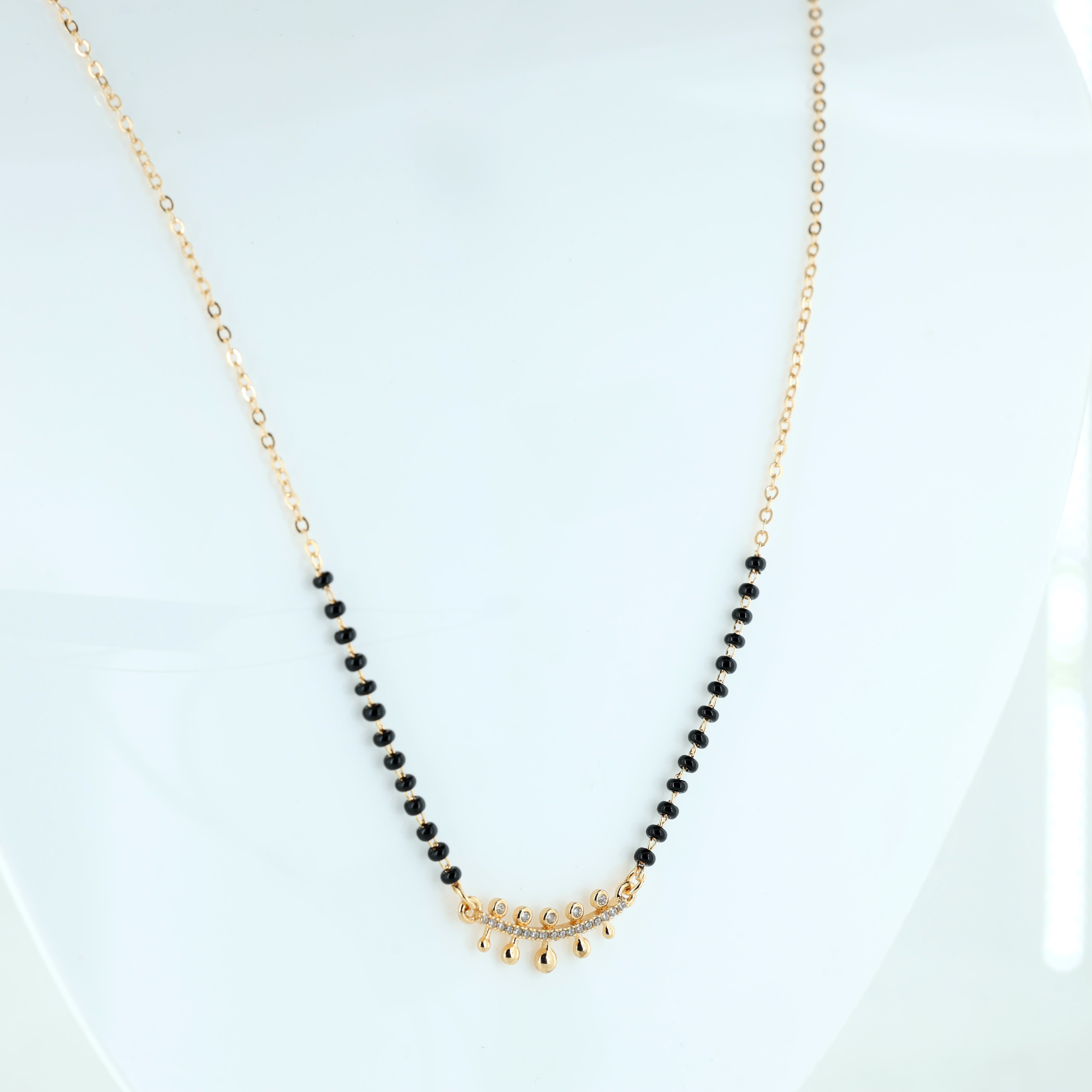 Delicate Arc-Drop Mangalsutra