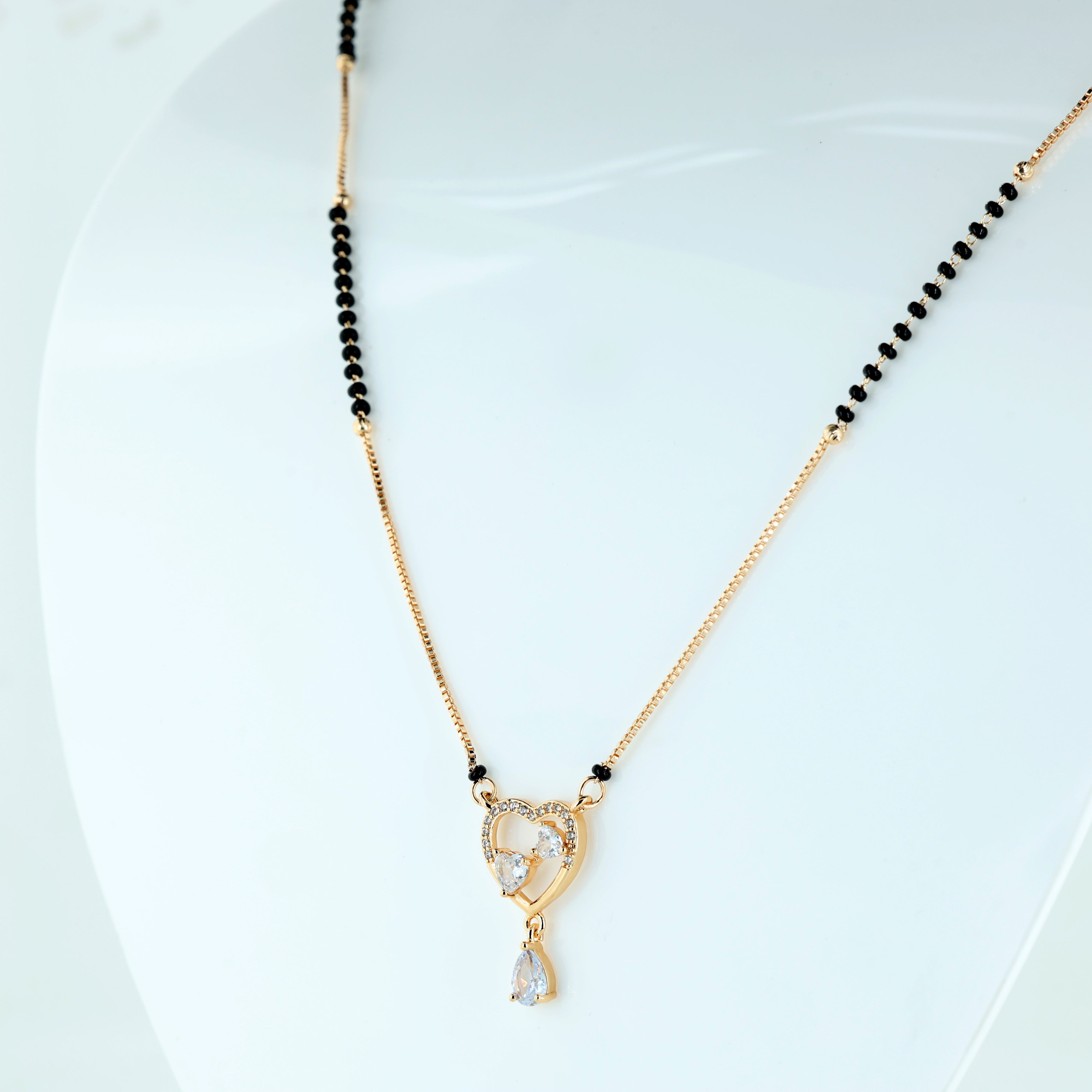 Eternal Love Heart Mangalsutra