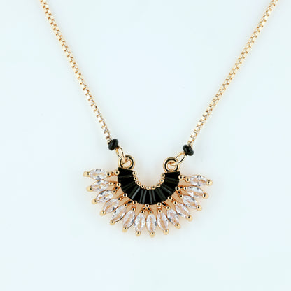 The Sunburst Fan Mangalsutra