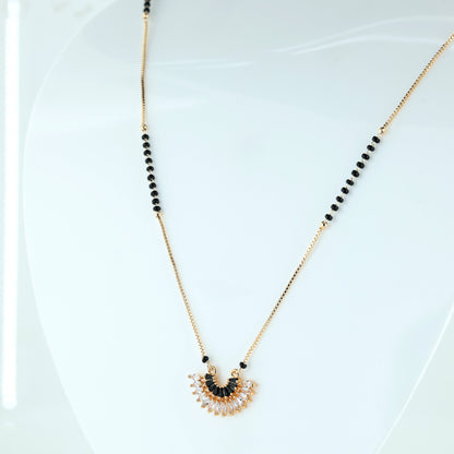 The Sunburst Fan Mangalsutra