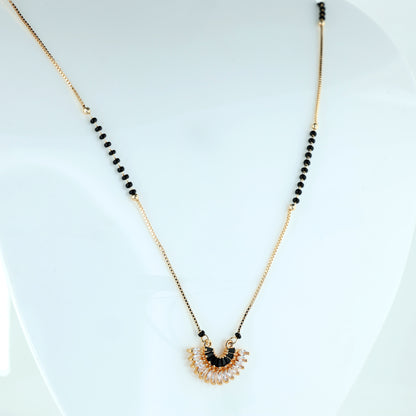 The Sunburst Fan Mangalsutra
