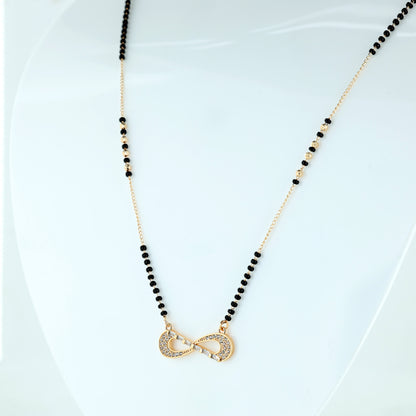 Infinity Crystal Mangalsutra