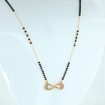 Infinity Crystal Mangalsutra