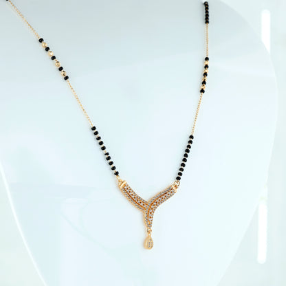 Premium Crystal Accent Mangalsutra