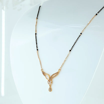Luminous Marquise & Petal Mangalsutra