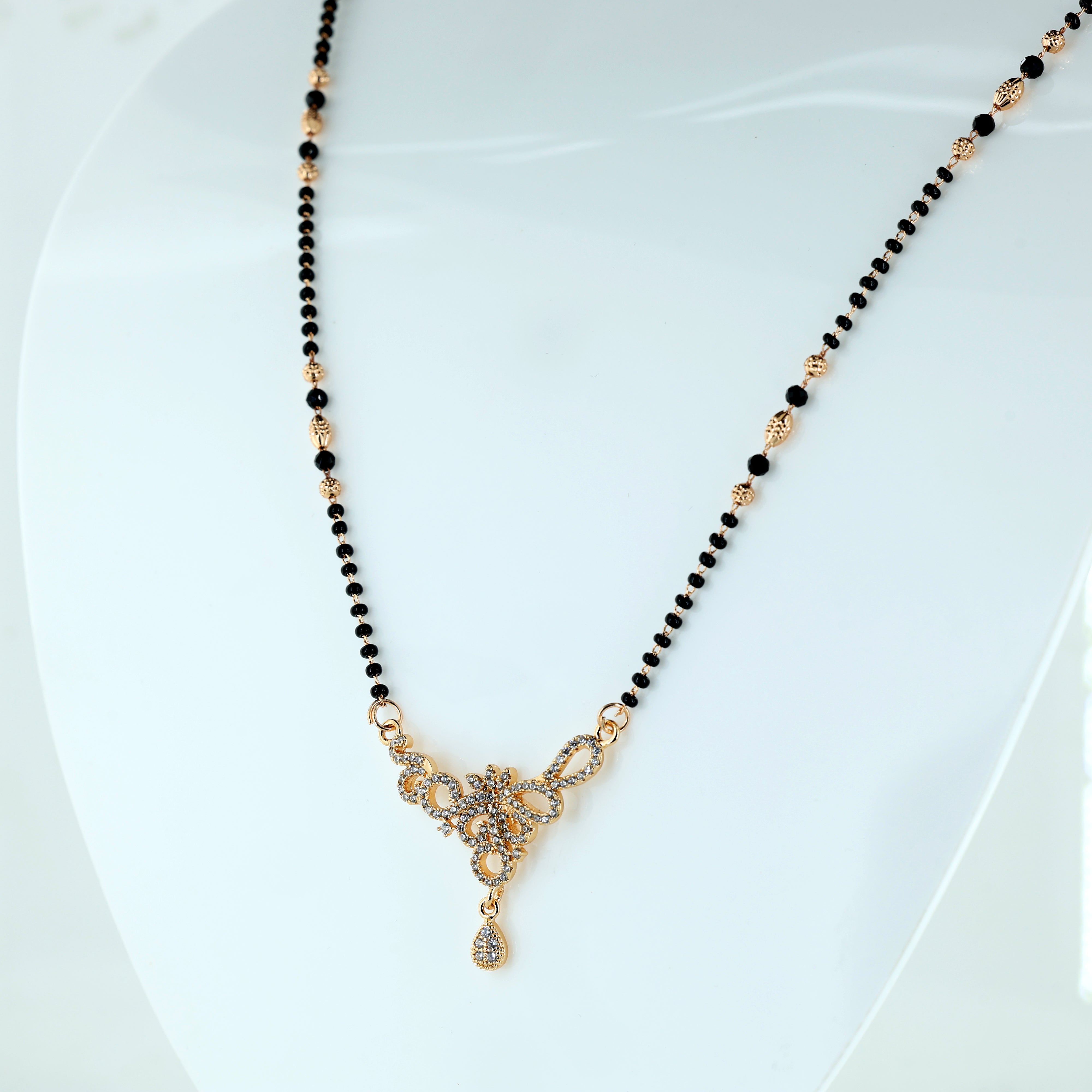 Ornate Filigree Bloom Mangalsutra