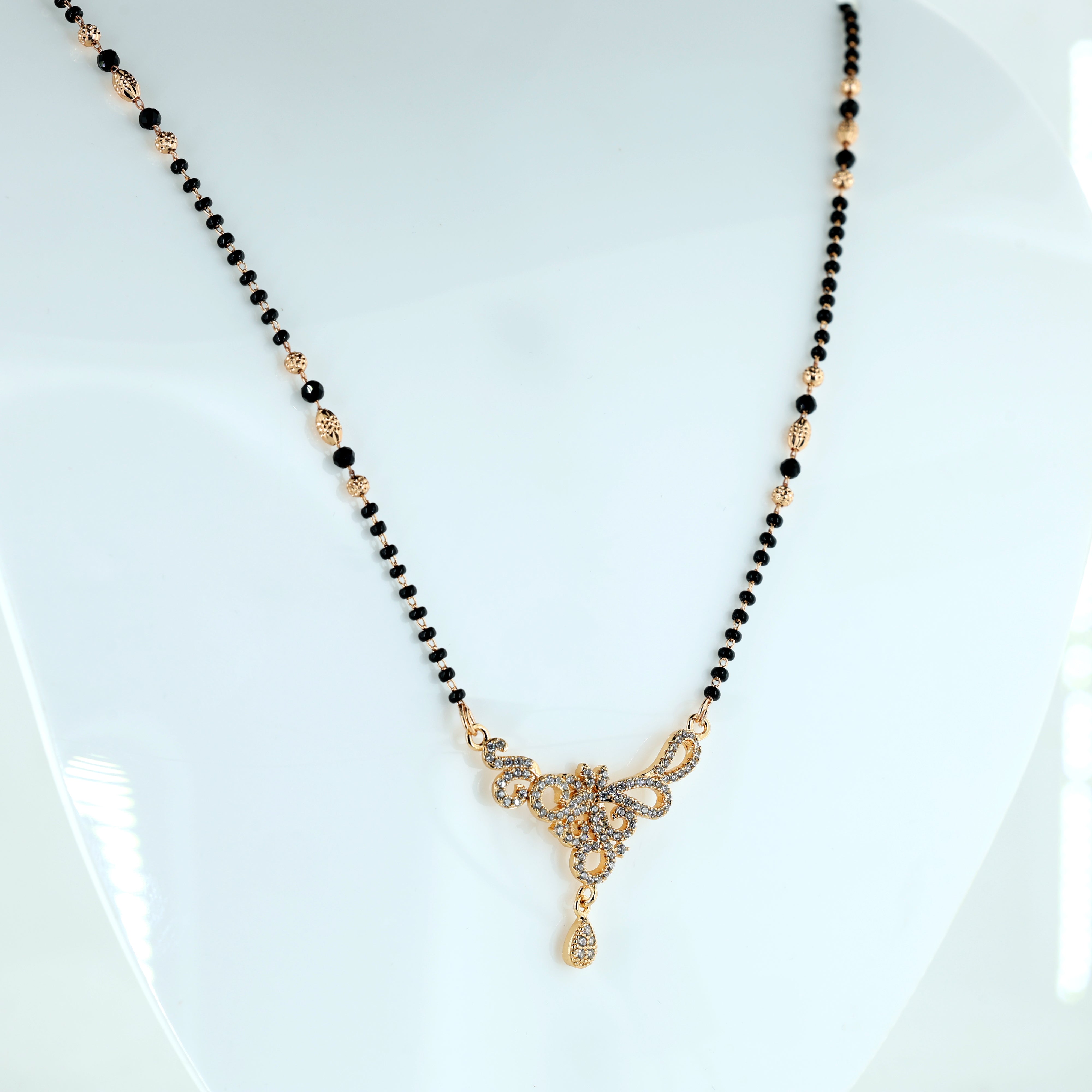 Ornate Filigree Bloom Mangalsutra