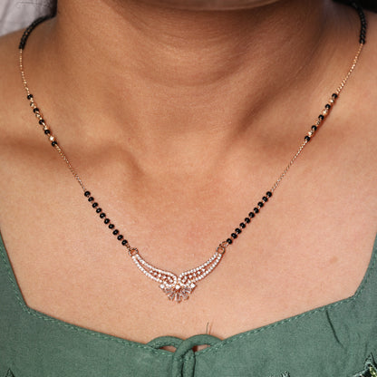Stylish Dual Layer Stone Mangalsutra