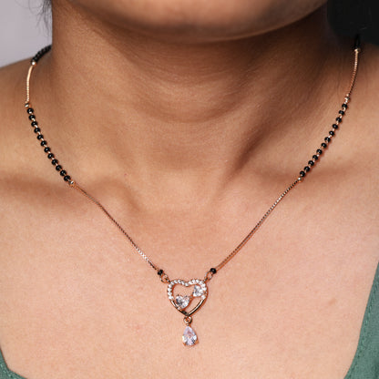 Eternal Love Heart Mangalsutra
