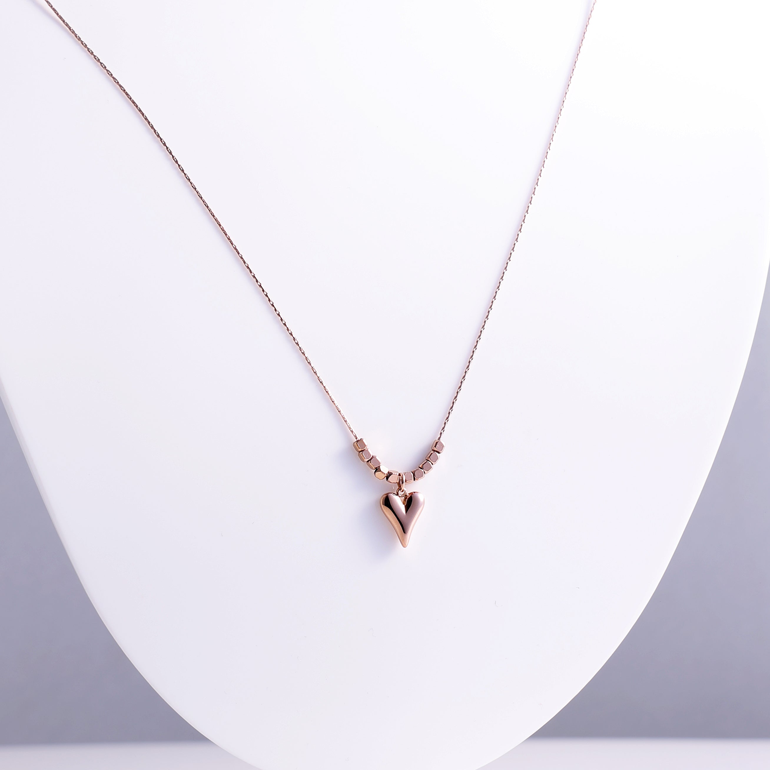 The Puffed Heart Necklace