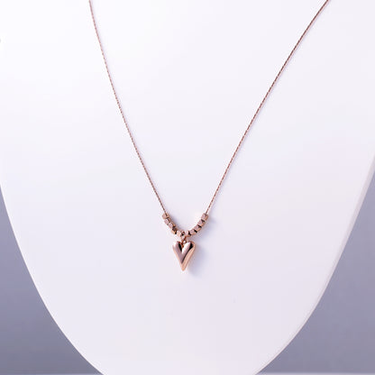 The Puffed Heart Necklace