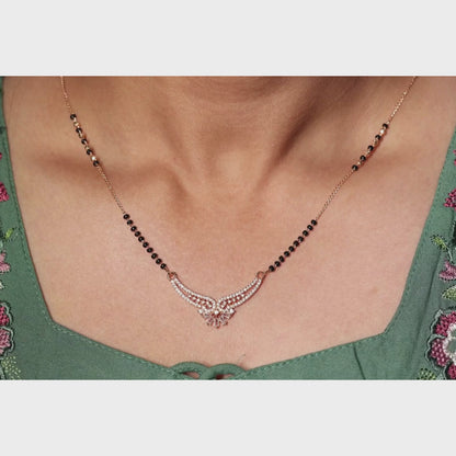 Stylish Dual Layer Stone Mangalsutra